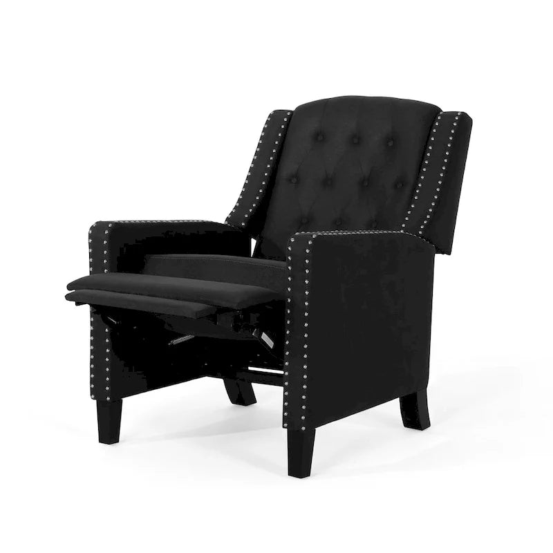 Roomfitters Classic Fabric Push-Back Recliner Chair - Elegant Seating for Living Room and Bedroom 26