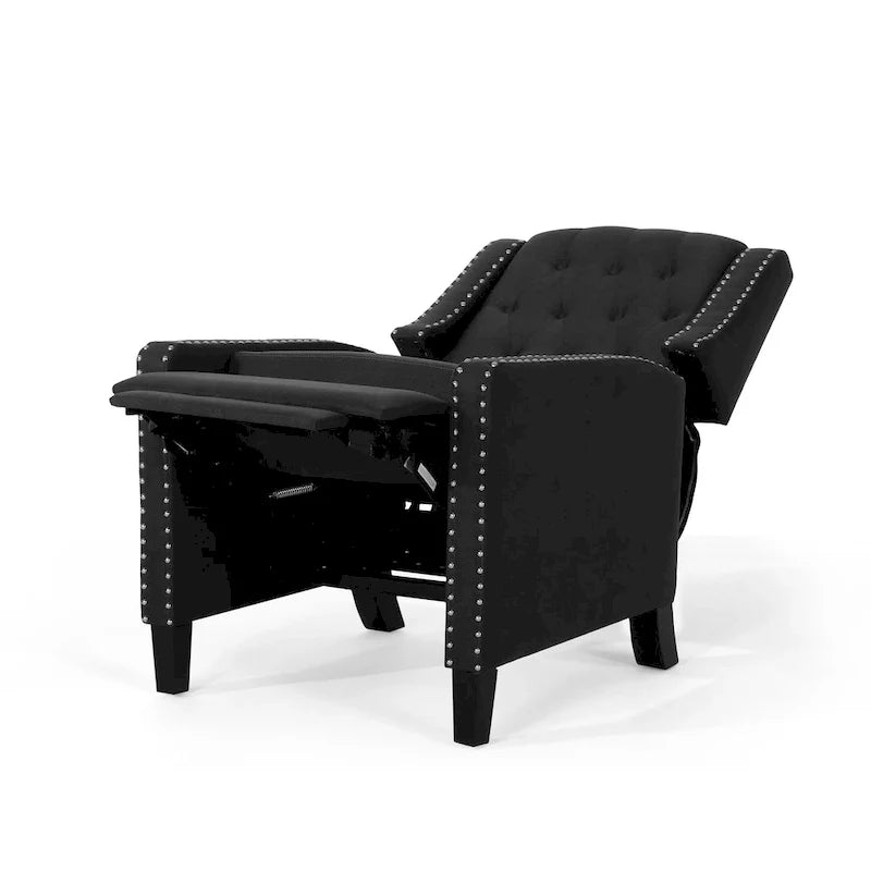 Roomfitters Classic Fabric Push-Back Recliner Chair - Elegant Seating for Living Room and Bedroom 27