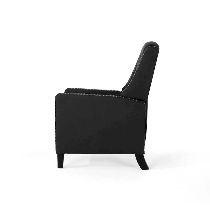 Roomfitters Classic Fabric Push-Back Recliner Chair - Elegant Seating for Living Room and Bedroom 30