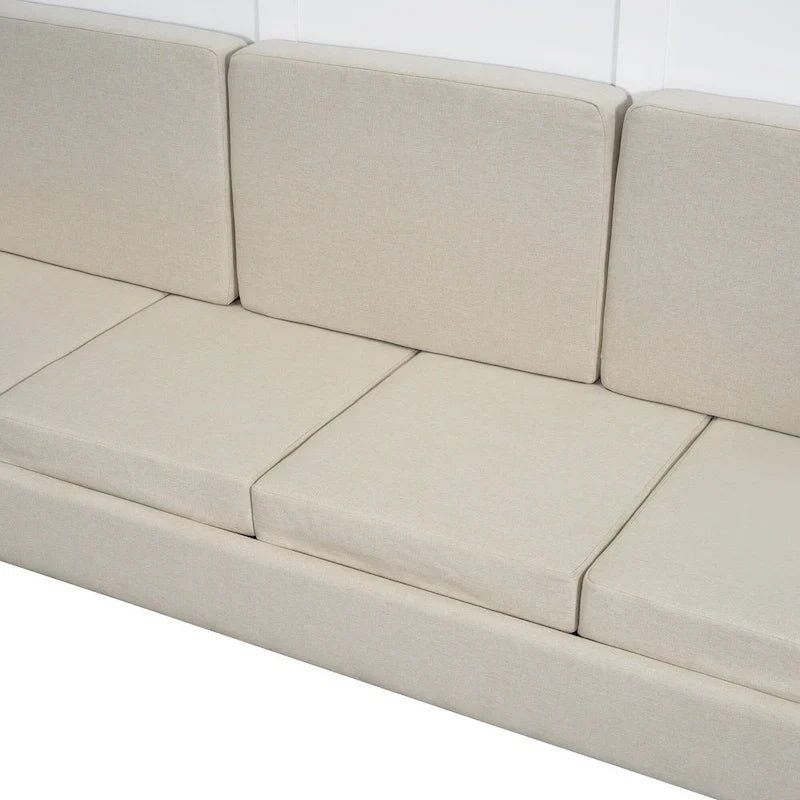 Queen Murphy Bed with Sofa - 2-in-1 Design, Storage Solutions & Dual-Piston Mechanism 16
