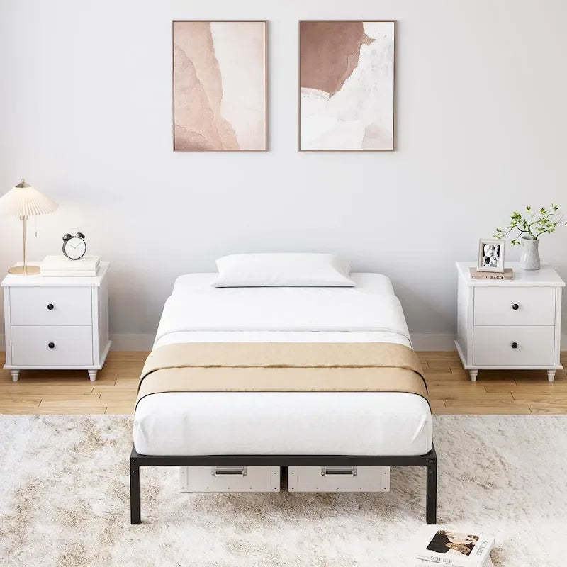 Sturdy Metal Platform Bed Frame - No Box Spring Required 3