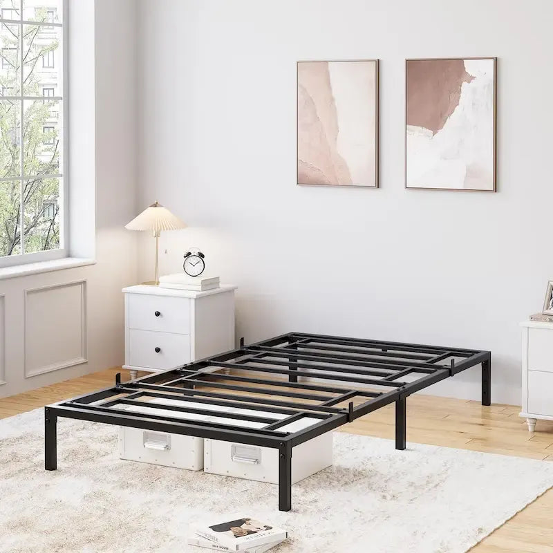 Sturdy Metal Platform Bed Frame - No Box Spring Required 9