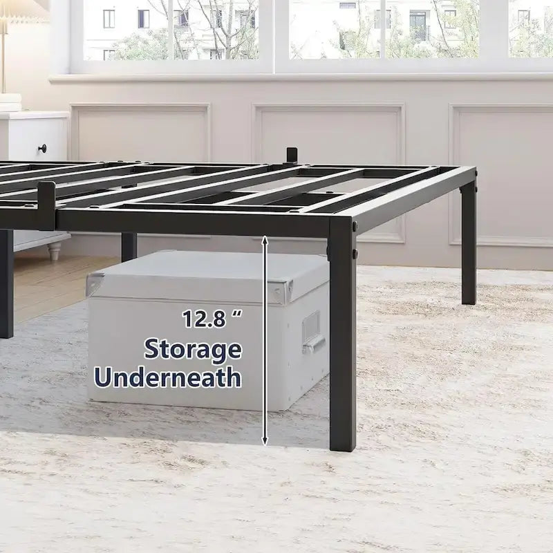 Sturdy Metal Platform Bed Frame - No Box Spring Required 14