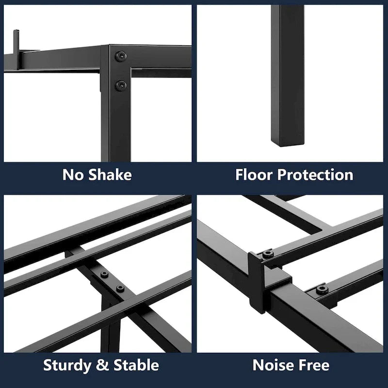Sturdy Metal Platform Bed Frame - No Box Spring Required 15