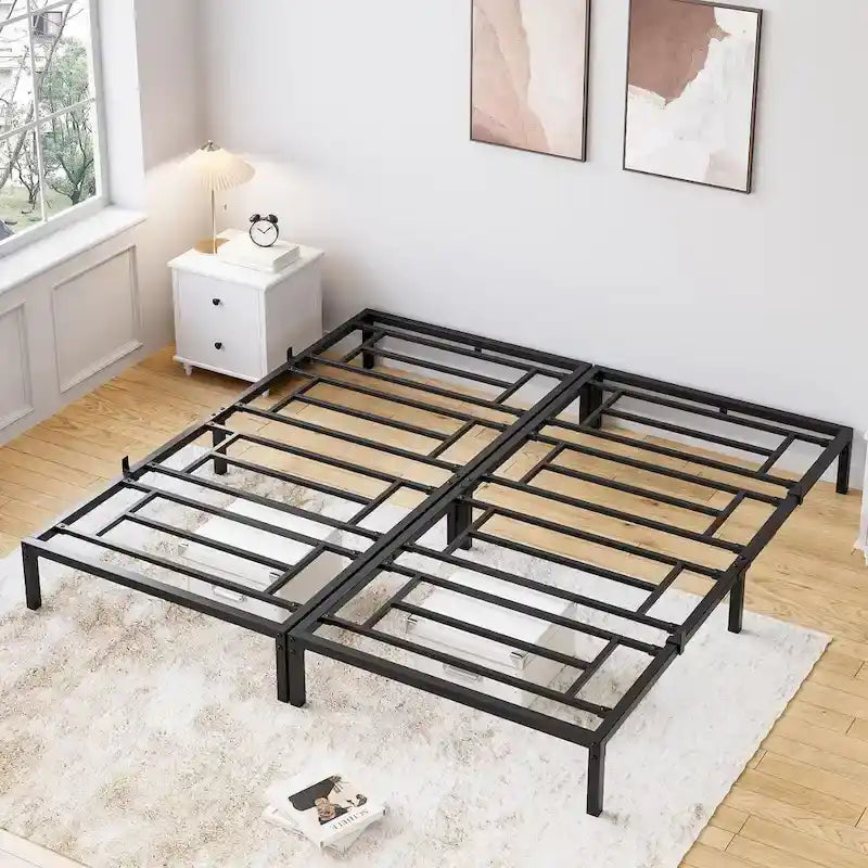 Sturdy Metal Platform Bed Frame - No Box Spring Required 21