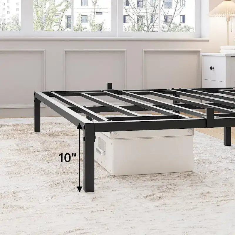 Sturdy Metal Platform Bed Frame - No Box Spring Required 22