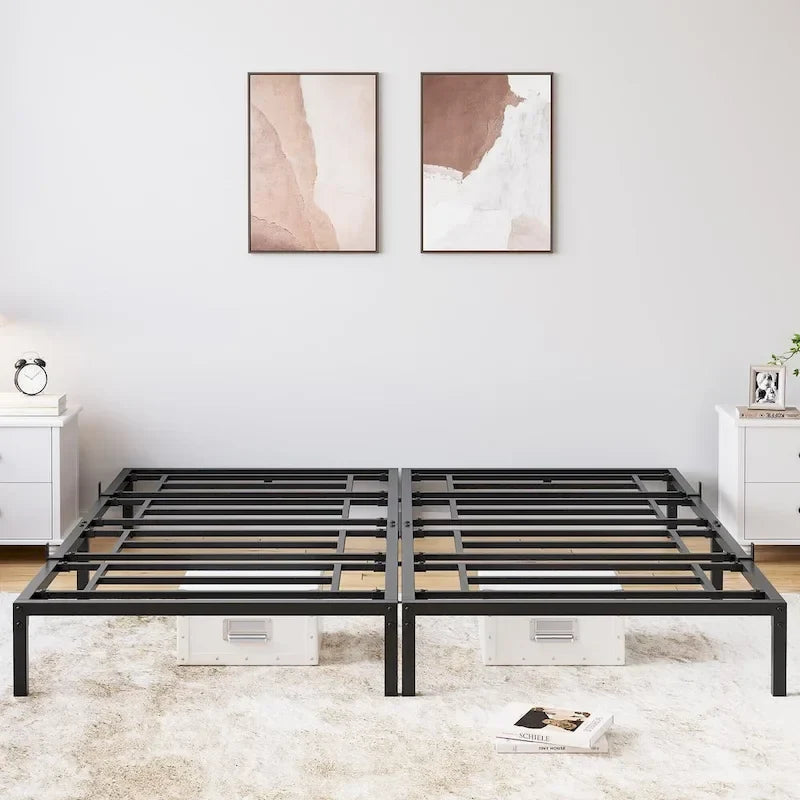 Sturdy Metal Platform Bed Frame - No Box Spring Required 23