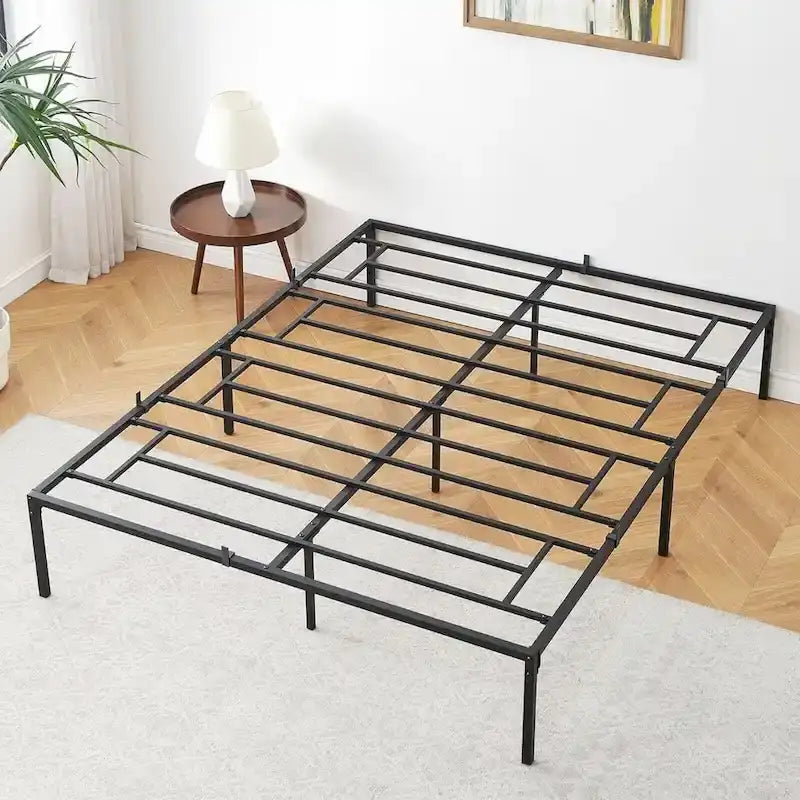 Sturdy Metal Platform Bed Frame - No Box Spring Required 36