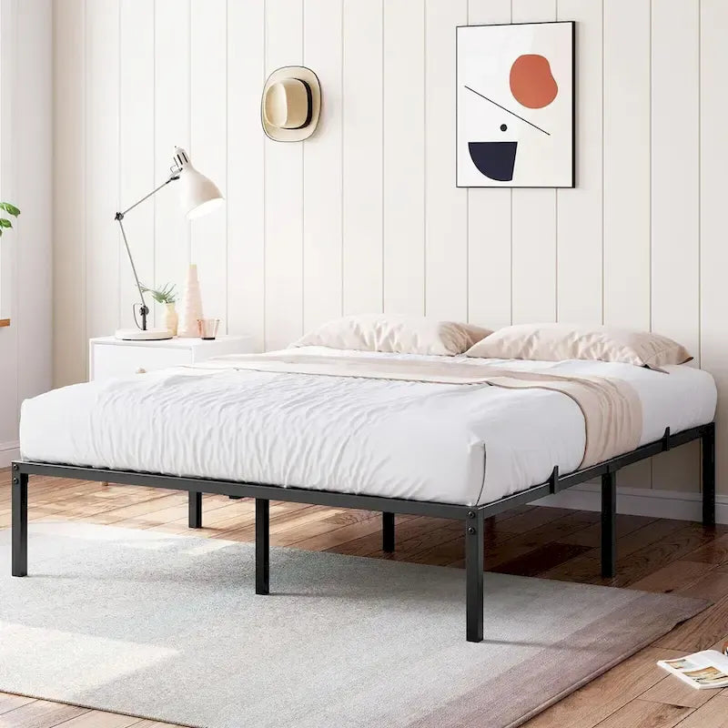 Sturdy Metal Platform Bed Frame - No Box Spring Required 38