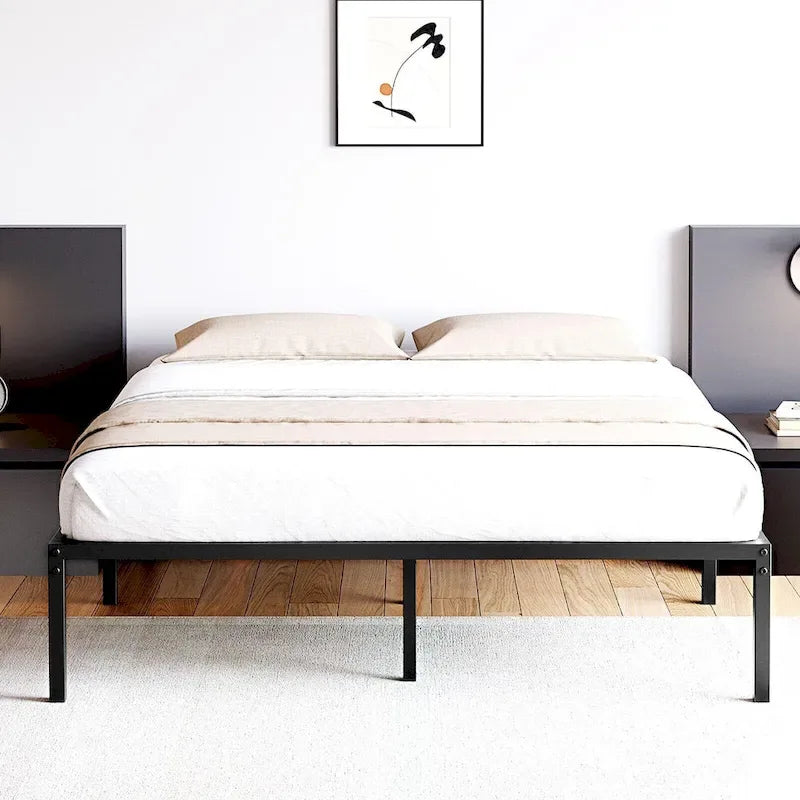 Sturdy Metal Platform Bed Frame - No Box Spring Required 39