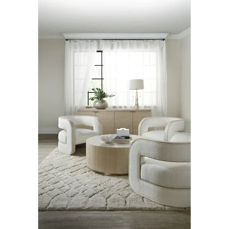 Hooker Furniture Cascade 28-Inch Modern Zen Upholstered Accent Chair 2