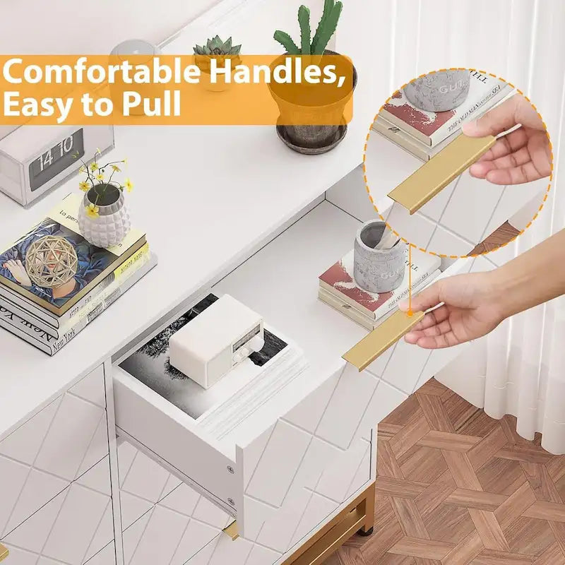 Contemporary Oversized Dresser 12