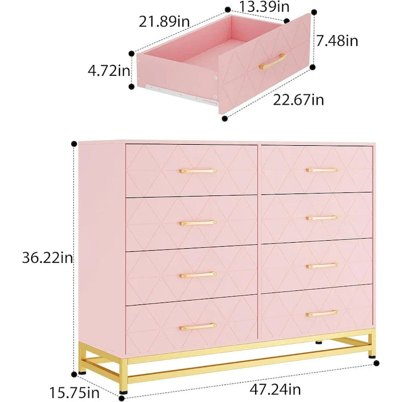 Contemporary Oversized Dresser 18