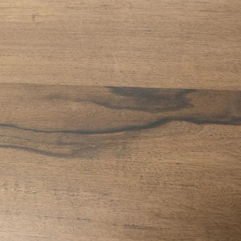 Okai 87-Inch Rectangular Dining Table - Rustic Brown Solid Mango Wood 5
