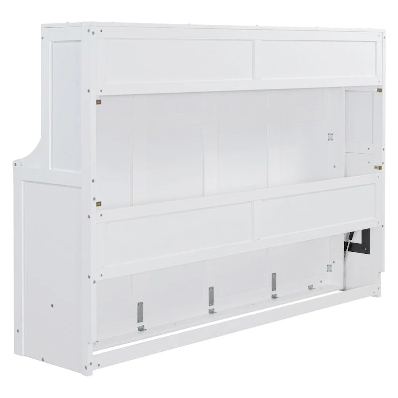 Murphy Wall Bed with Foldable Desk and Space Saving Design