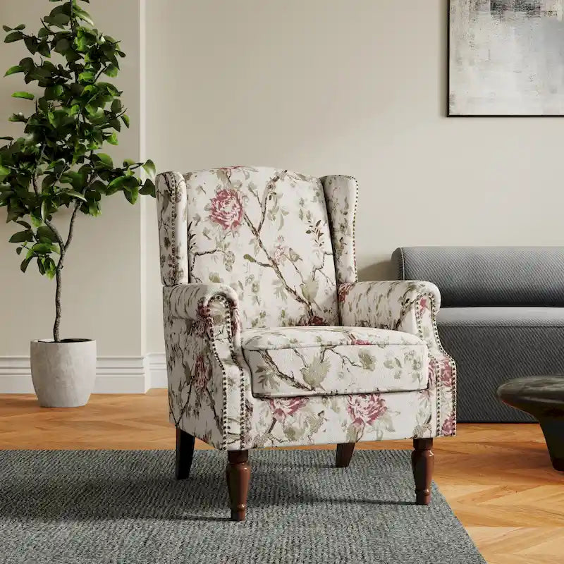 Decorative Upholstered Accent Chair for Living Room 36
