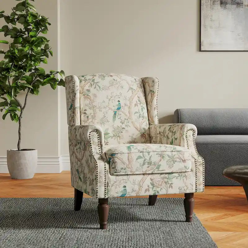 Decorative Upholstered Accent Chair for Living Room 38