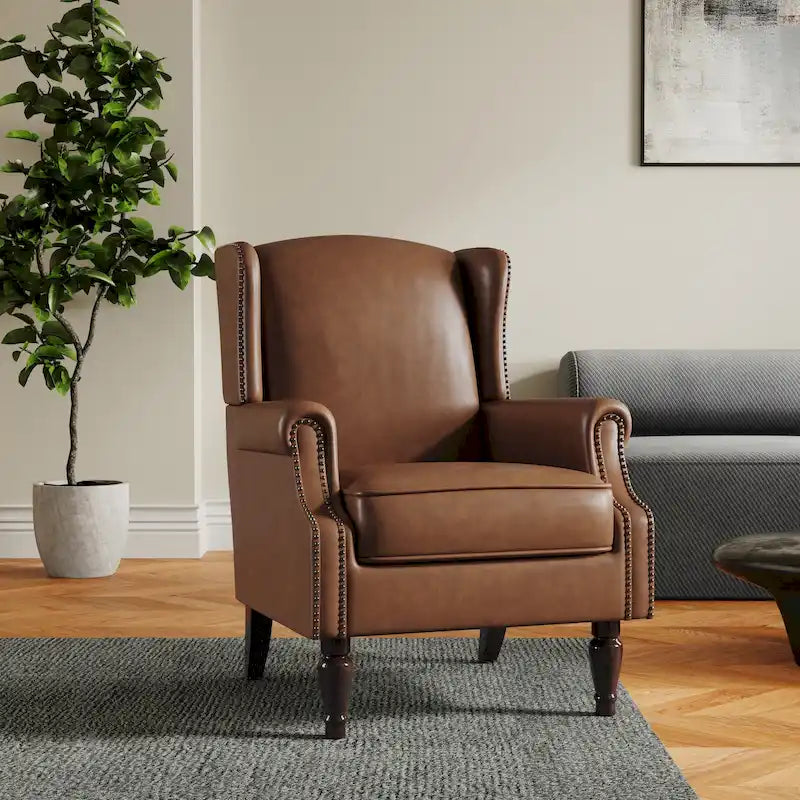 Decorative Upholstered Accent Chair for Living Room 44