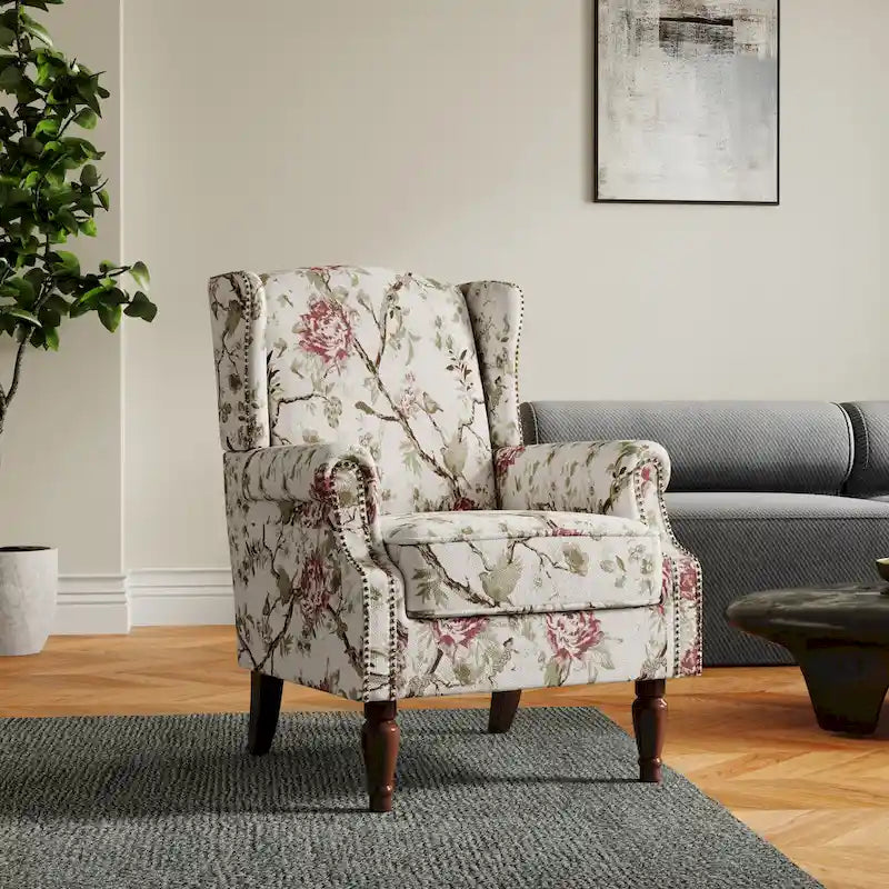 Decorative Upholstered Accent Chair for Living Room 35