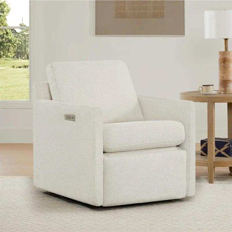 Nora Electric Reclining Swivel Chair with Footrest