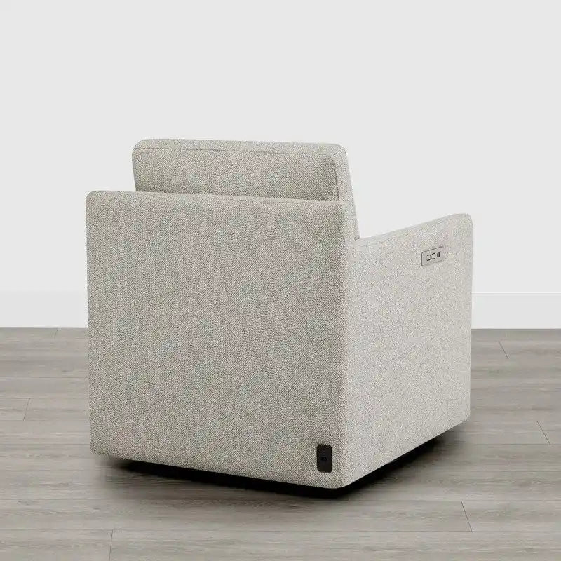 Nora Electric Reclining Swivel Chair with Footrest 15