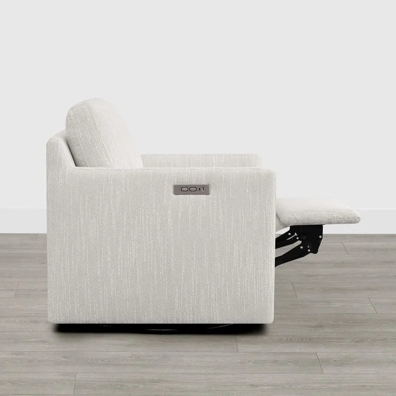 Nora Electric Reclining Swivel Chair with Footrest 22