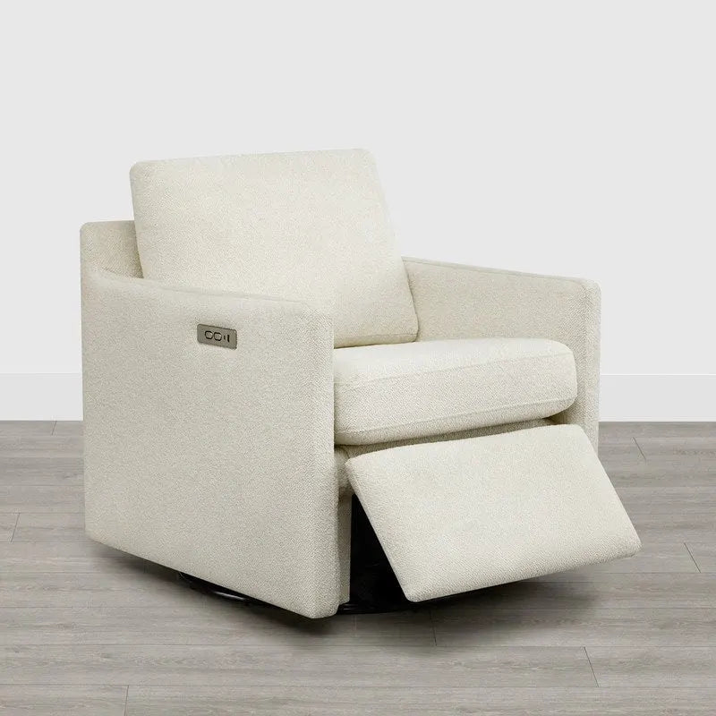 Nora Electric Reclining Swivel Chair with Footrest 24