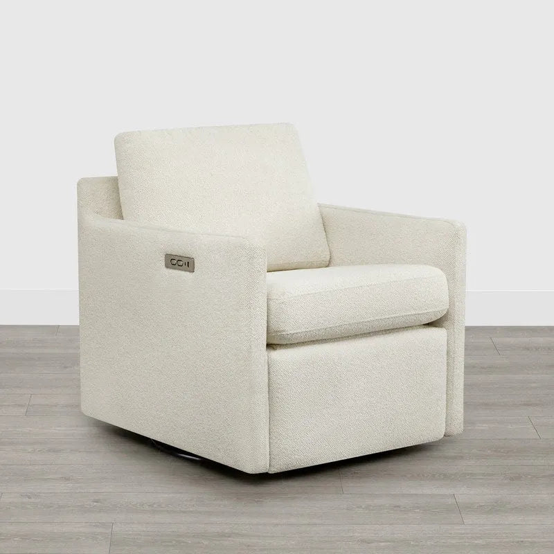 Nora Electric Reclining Swivel Chair with Footrest 26