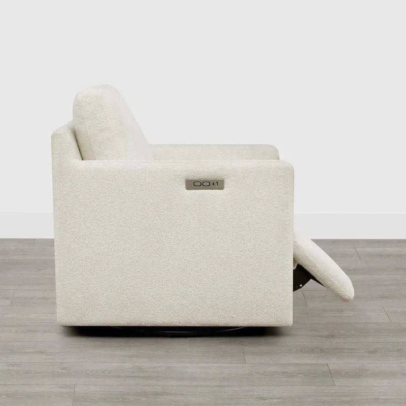 Nora Electric Reclining Swivel Chair with Footrest 29
