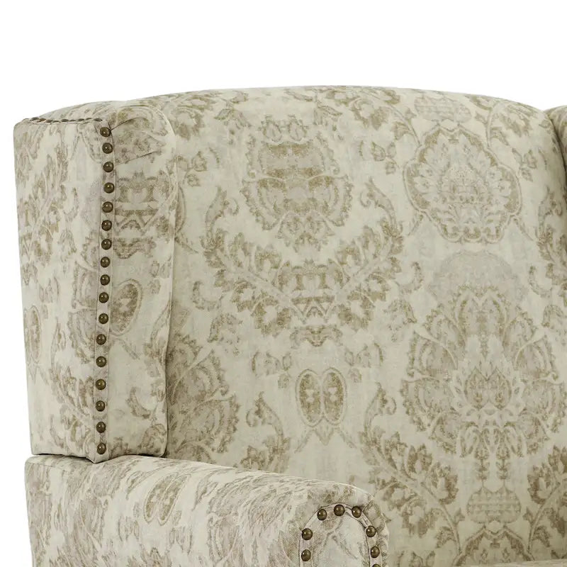 Pair of Stylish Upholstered Accent Chairs with Patterns for Living Room 27