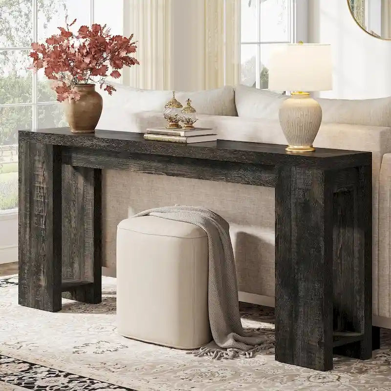 70.9-Inch Console Sofa Table for Living Room, Entryway, and Hallway 38