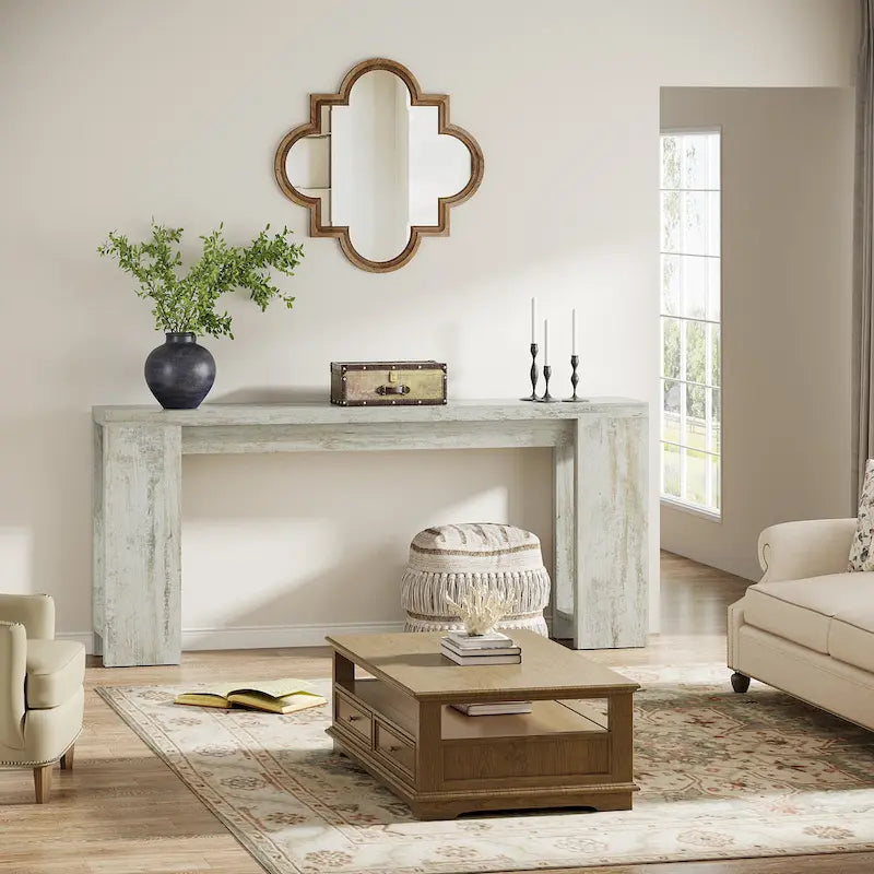 70.9-Inch Console Sofa Table for Living Room, Entryway, and Hallway 22