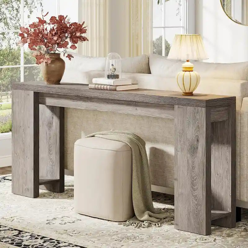 70.9-Inch Console Sofa Table for Living Room, Entryway, and Hallway 29