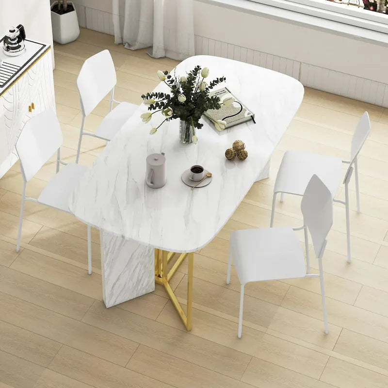 Set of 4 Stackable Dining Chairs with Ergonomic Backrest and Spacious Seat by Gymax 11