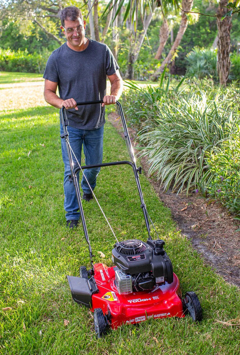 20-Inch 125Cc Gas Push Mower with Briggs & Stratton Engine 8