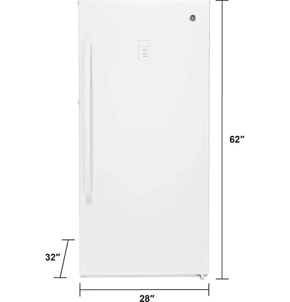14.1 Cu. ft. White Frost-free Upright Freezer FUF14DLRWW 2