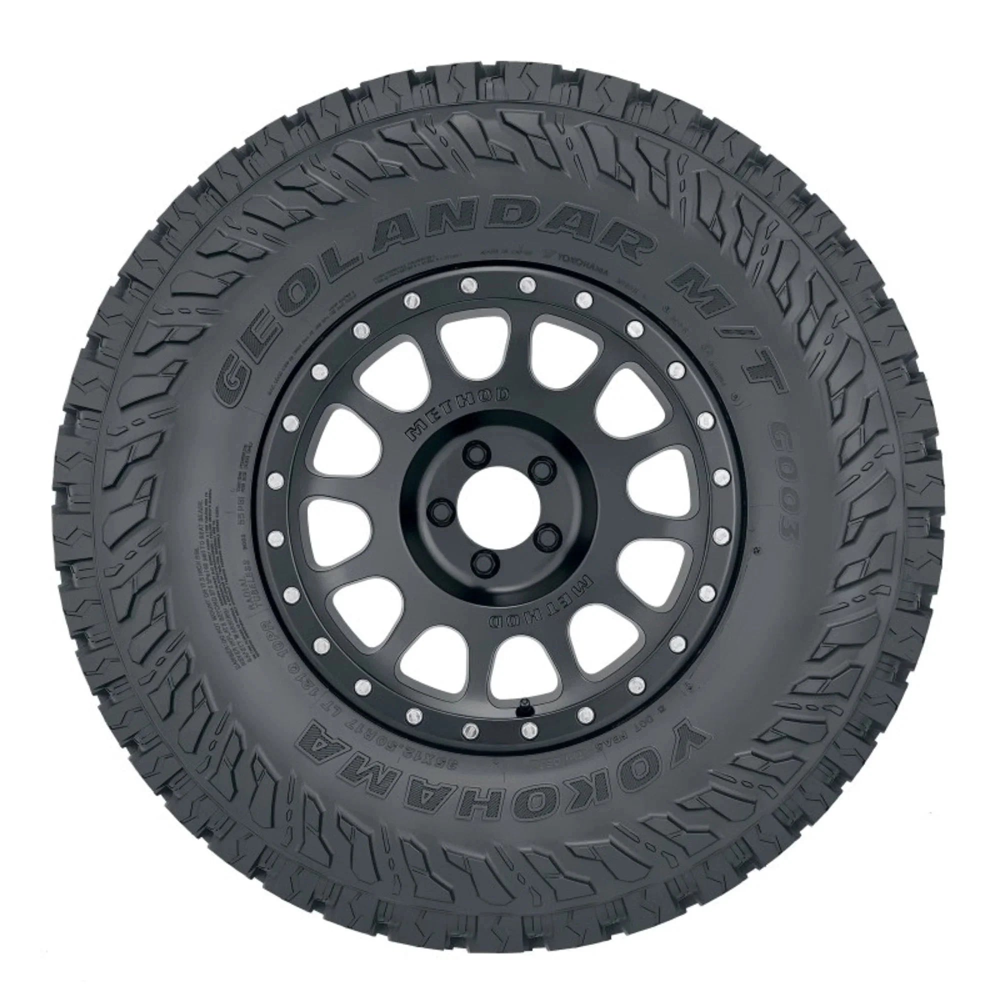 Yokohama Geolandar M/T G003 Mud Terrain LT235/75R15 104/101Q C Light Truck Tire 2