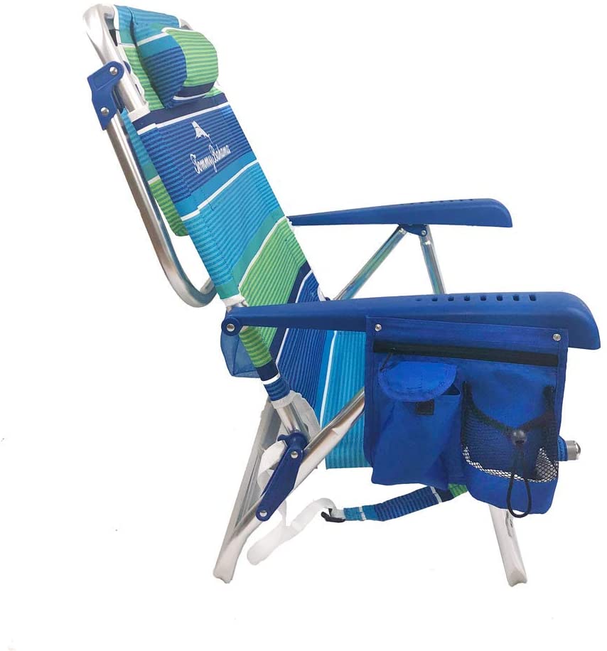 2019 2 Backpack Beach Chairs with Storage Pouch and Towel Bar 3