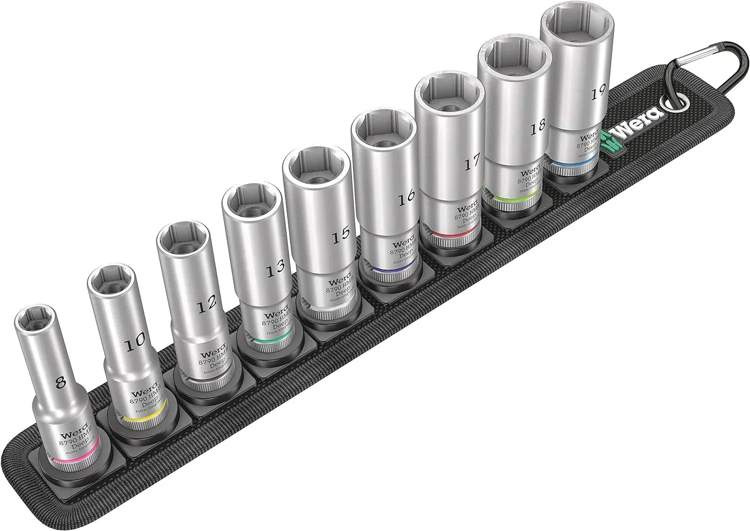 5003594001 8100 SB 2 Zyklop 3/8" Metric Ratchet Set ( Piece of 43) 9