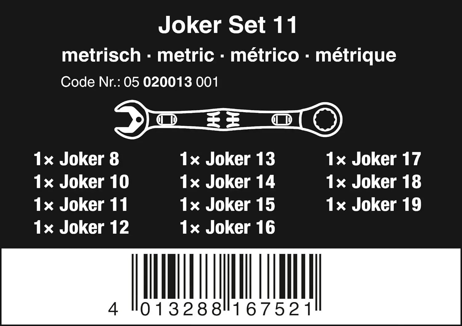 5003594001 8100 SB 2 Zyklop 3/8" Metric Ratchet Set ( Piece of 43) 38