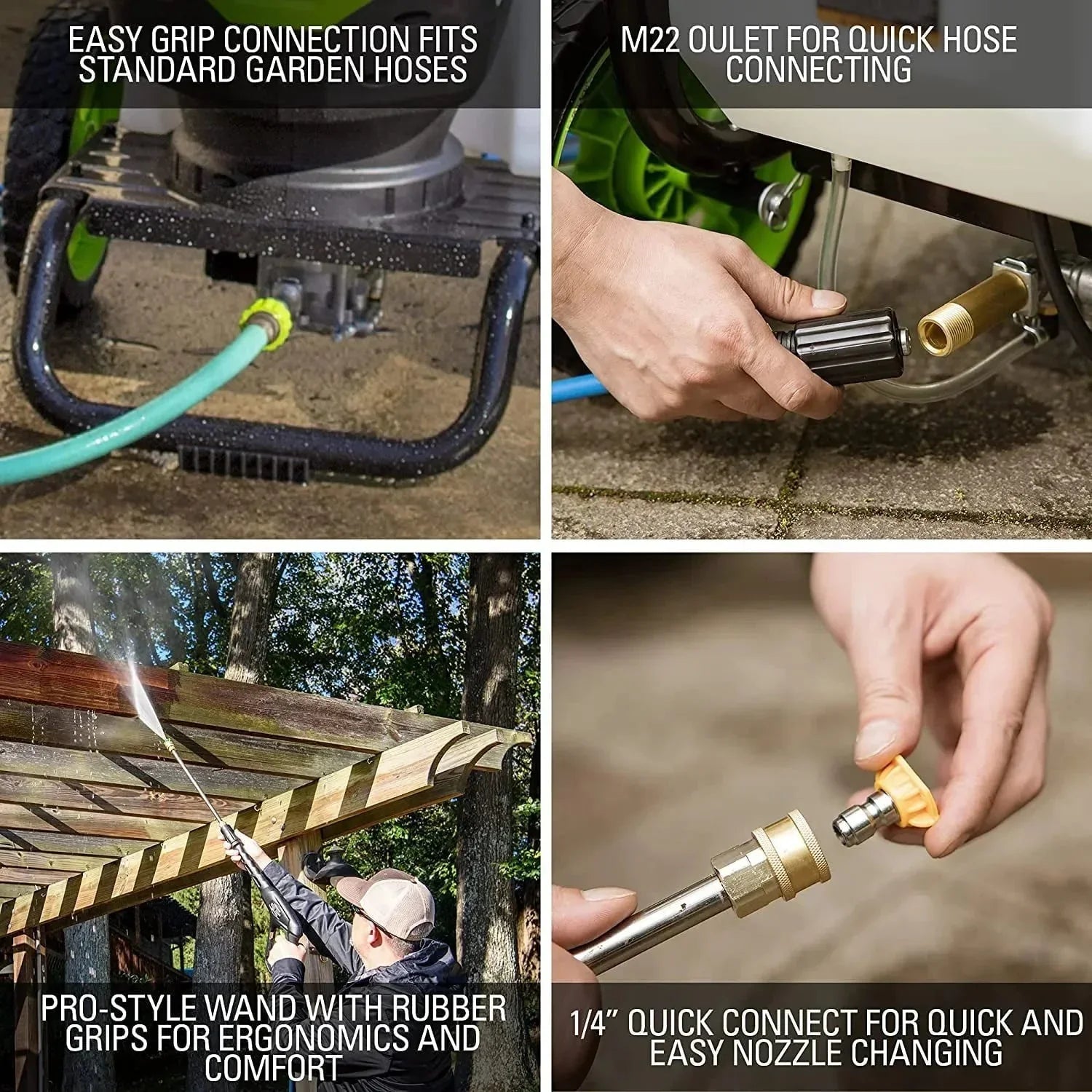 2300-PSI 14 Amp 2.3-GPM Brushless Pressure Washer 8