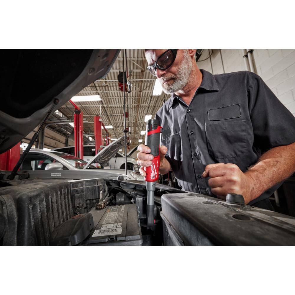 2568-20-2569-20 M12 FUEL 12V Lithium-Ion 1/4 in. Extended Reach High Speed Ratchet w/3/8 in. Extended Reach High Speed Cordless Ratchet 8