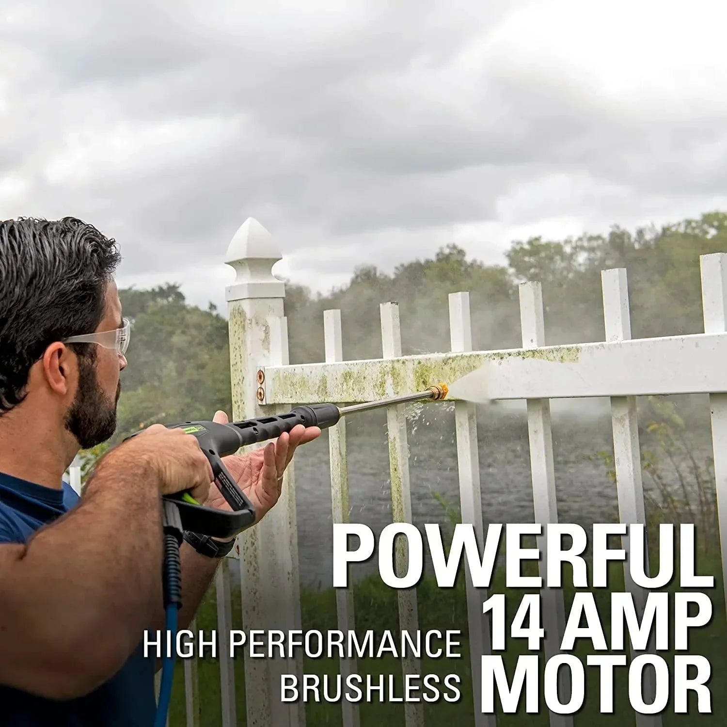 2300-PSI 14 Amp 2.3-GPM Brushless Pressure Washer 9