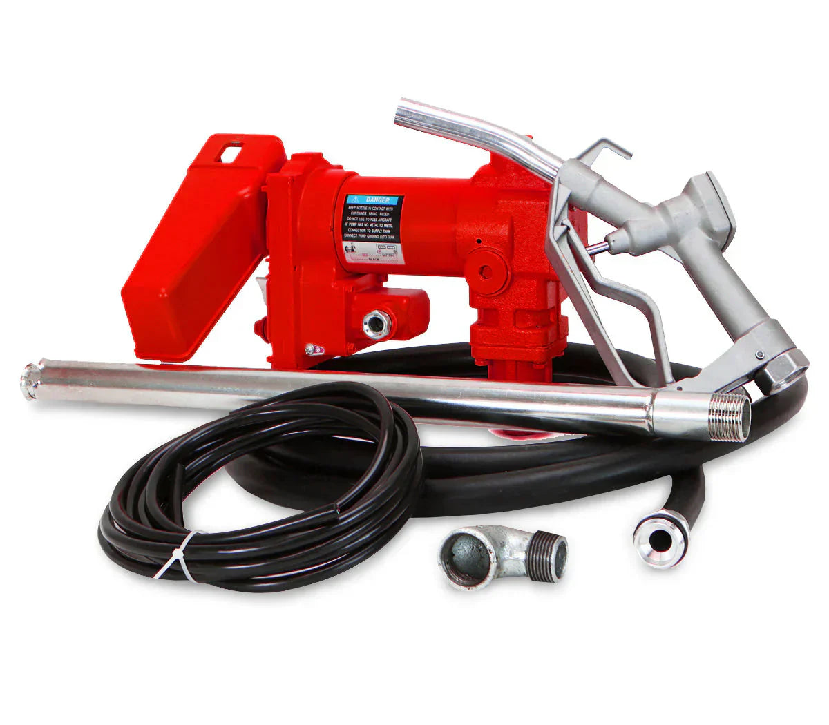 21114-XP Fuel Transfer Pump 12 Volt 20 GPM Diesel Gas Gasoline Kerosene 7