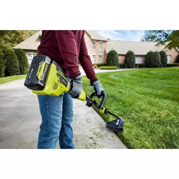 40V Brushless 20 in. Walk Behind Self Propelled Mower String Trimmer Leaf Blower with (2) Batteries and (2) Chargers 4