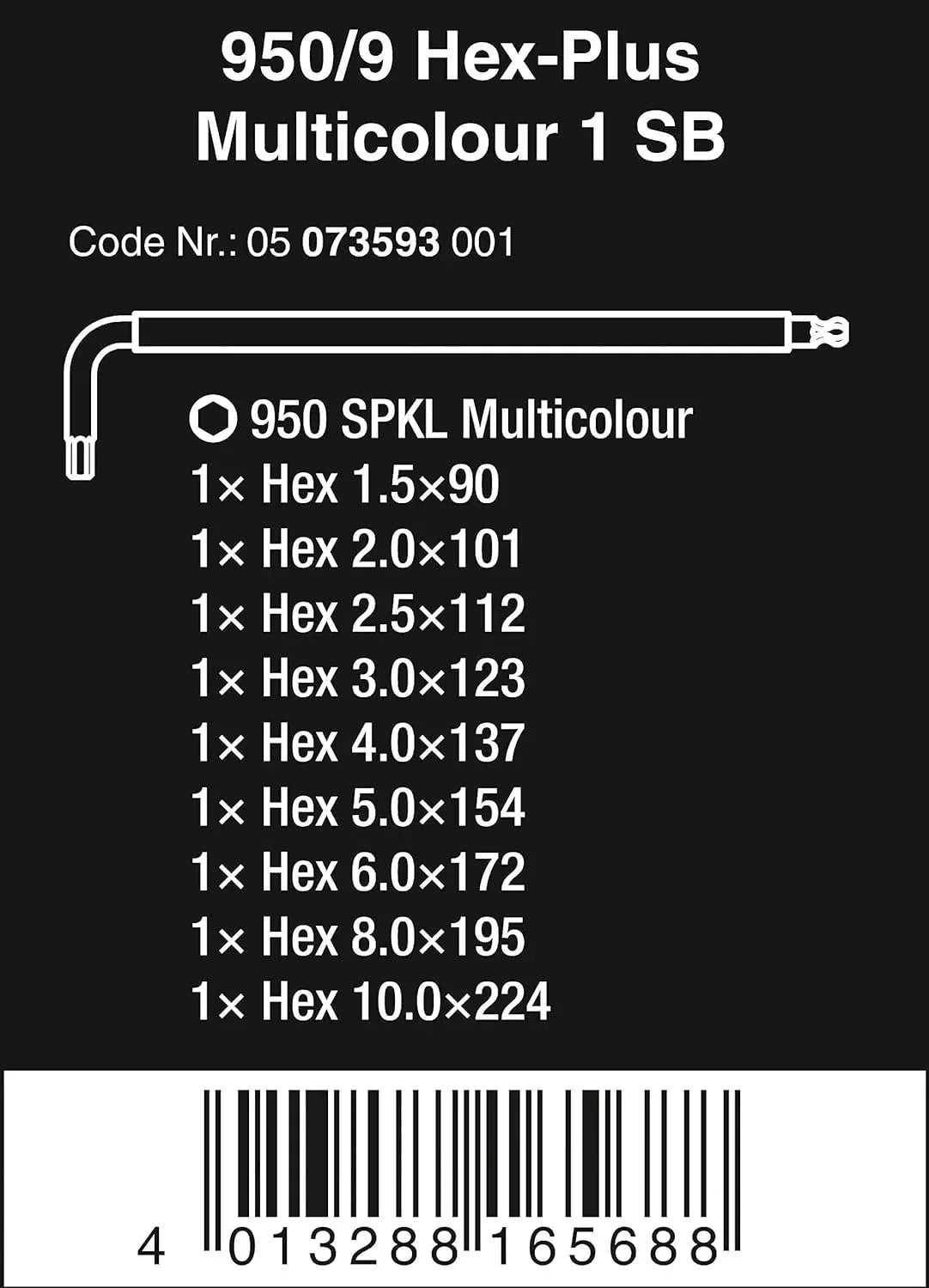 5003594001 8100 SB 2 Zyklop 3/8" Metric Ratchet Set ( Piece of 43) 34