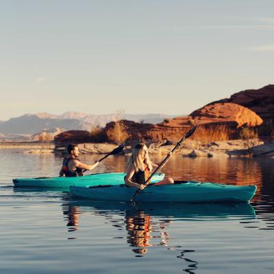 Lifetime Guster 100 Sit-In Kayak (2-Pack) 457 33
