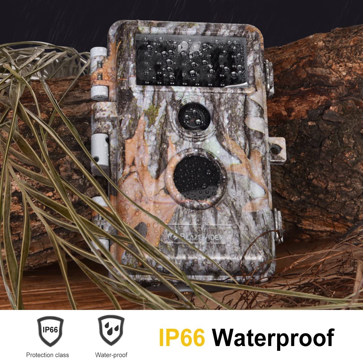 5-Pack Game & Deer Trail Cameras 16MP 1920x1080P Video Hunting Wildlife Cams Time Lapse with Night Vision 7