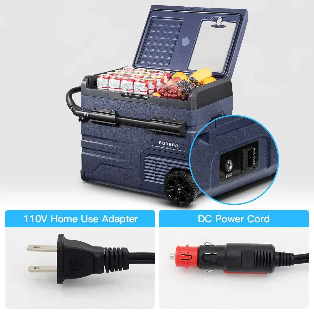 12 Volt 37 Qt. Portable Car Refrigerator, Car Freezer for Outdoor, Camping, Travel, RV,APP Control 3