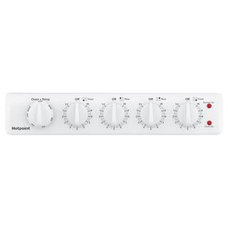 20 in. 4 Burner Element Free-Standing Electric Range in White 10